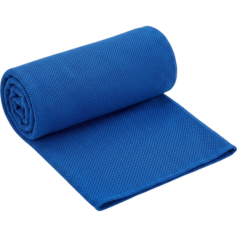 Wvno Honeycomb Cooling Towel 100 x 30 cm Cobalt Blue - Product view